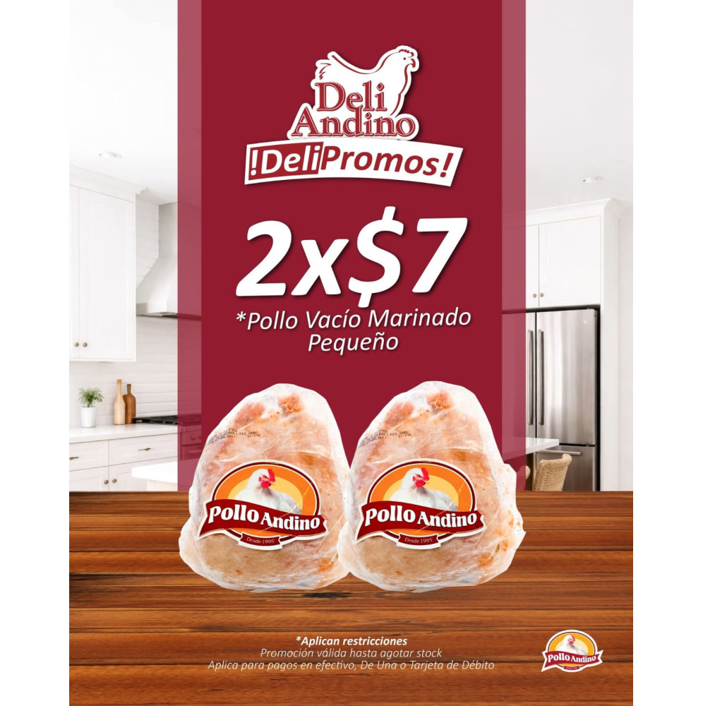 PROMOCIÓN POLLO MARINADO