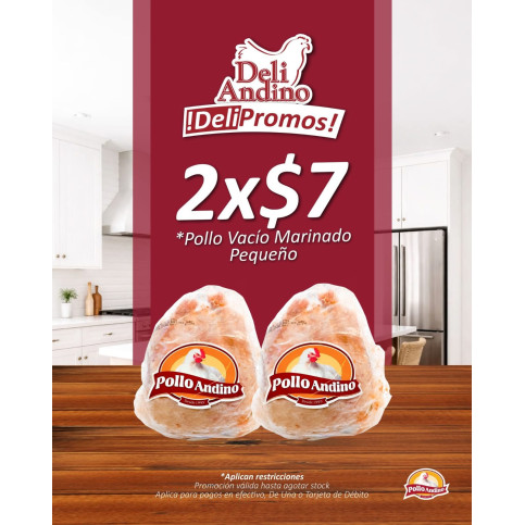 PROMOCIÓN POLLO MARINADO