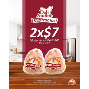 PROMOCIÓN POLLO MARINADO